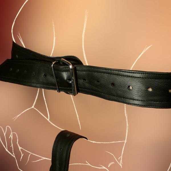 'Skortan'- Leather Strap, Length approx. 100 centimetres