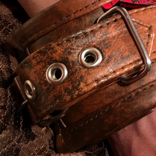 'Wotan' Cuffs, antique-brown